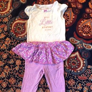 Little Sister onesie set
